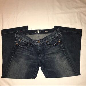 7 For All Mankind junior Mojo Jeans CAPRIS